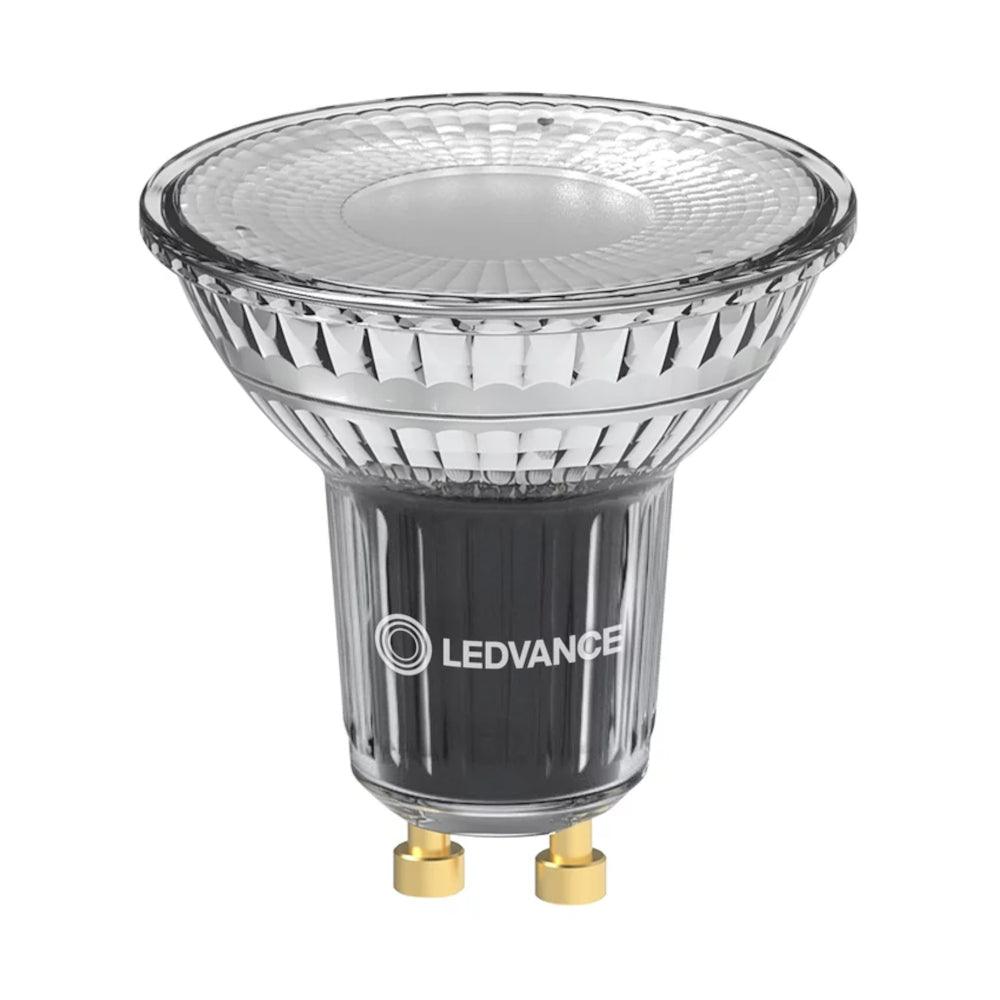 Ledvance FL-CP-LGU10/7.9CW120/RA90/DIM LVC - Ledvance Osram LED GU10 Part Number 4099854059131 <p>LED PAR16 7.9W (51W eqv.) GU10 4000K 120 Degrees RA90 Dimmable Ledvance</p>
