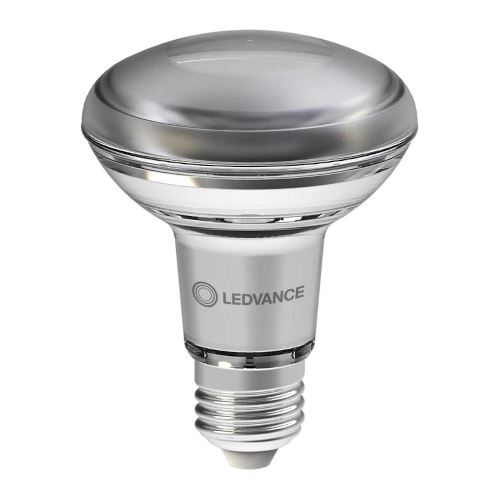 Ledvance FL-CP-LR80/4.9VWW36/RA90/DIM LVC - Ledvance Osram LED R80 Part Number 4099854048418 <p>LED Reflector R80 4.9W (60W eqv.) E27 2700K 36 Degrees CRi90 Dimmable</p>