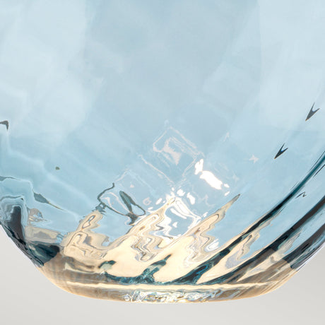 Elstead Lighting Table Lamp from the Lena - Blue range. Lena 2 Light Large Blue Table Lamp with Off-white Shade Product Code = LENA-TL-L-BLUE-OWSS