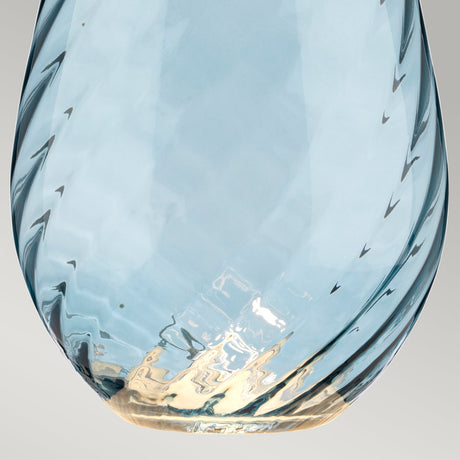 Elstead Lighting Table Lamp from the Lena - Blue range. Lena 2 Light Large Blue Table Lamp Product Code = LENA-TL-L-BLUE