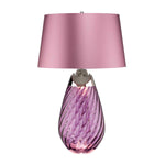 Elstead Lighting Table Lamp from the Lena - Plum range. Lena 2 Light Large Plum Table Lamp Product Code = LENA-TL-L-PLUM