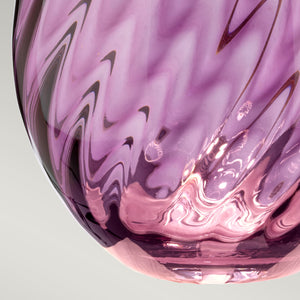 Elstead Lighting Table Lamp from the Lena - Plum range. Lena 2 Light Large Plum Table Lamp Product Code = LENA-TL-L-PLUM
