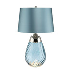 Elstead Lighting Table Lamp from the Lena - Blue range. Lena 2 Light Small Blue Table Lamp Product Code = LENA-TL-S-BLUE