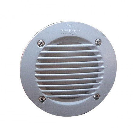 Magnalux Leti 100 Round Grey Grill LED GX53 3W Recessed Wall Light Part Number - LETI100RDGRGY