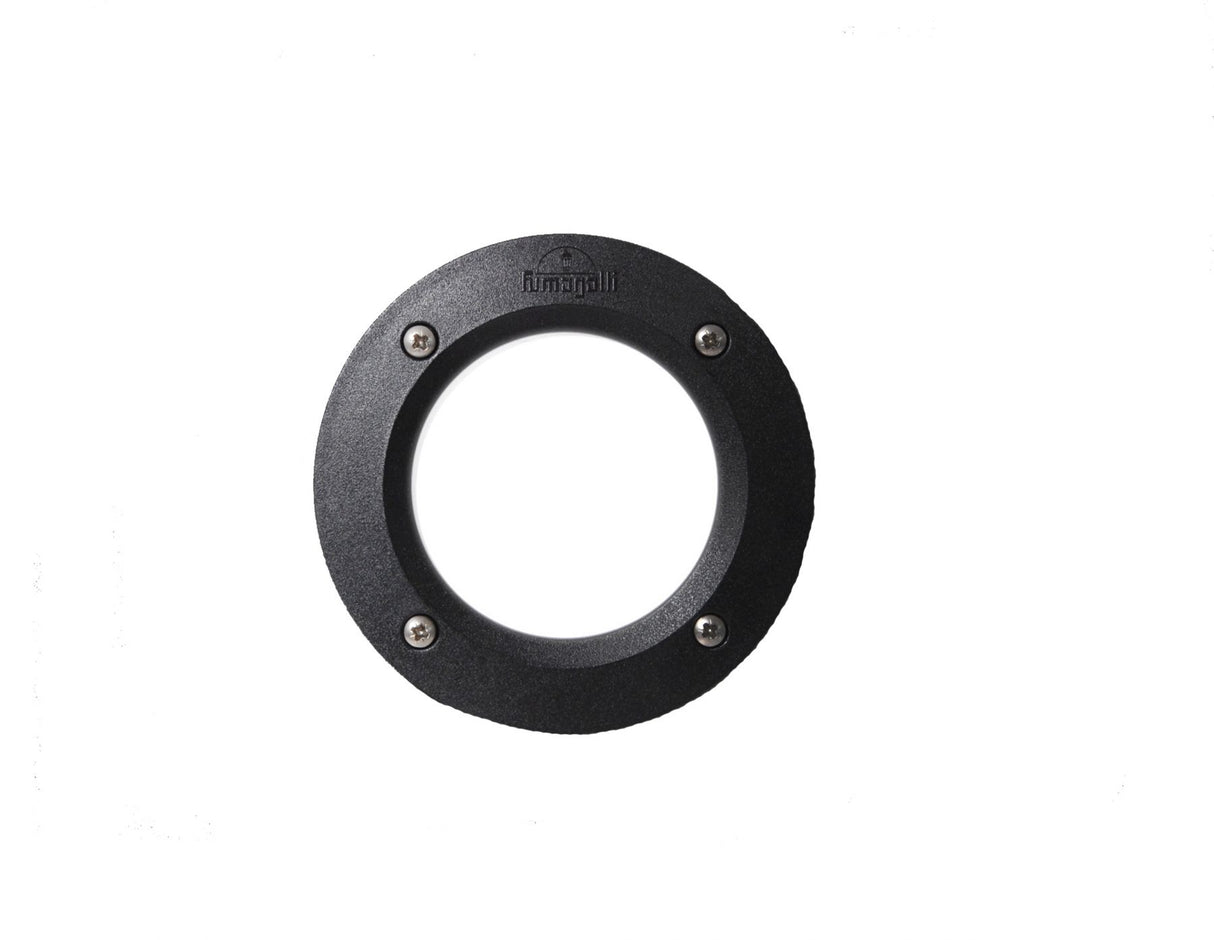 Magnalux Leti100 Round Black Opal LED GX53 3W CCT Recessed Wall Light Part Number - LETI100RDBL