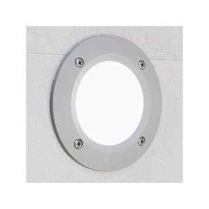 Magnalux Leti 100 Round Grey Opal LED GX53 3W Recessed Wall Light Part Number - LETI100RDGY