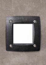Magnalux Leti 100 Round Grey Opal LED GX53 3W Recessed Wall Light Part Number - LETI100RDGY