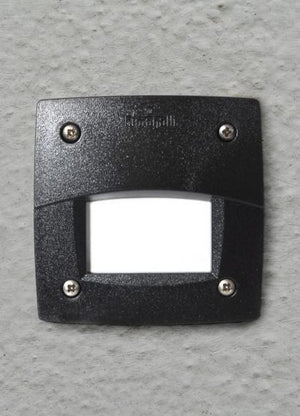 Magnalux Leti 100 Square Black LED GX53 3W CCT Recessed Wall Light Part Number - LETI100SQBL