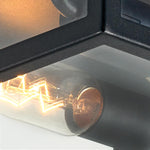 Norlys Lofoten 2 Light Flush - Flat LOFOTEN-F2-BLK