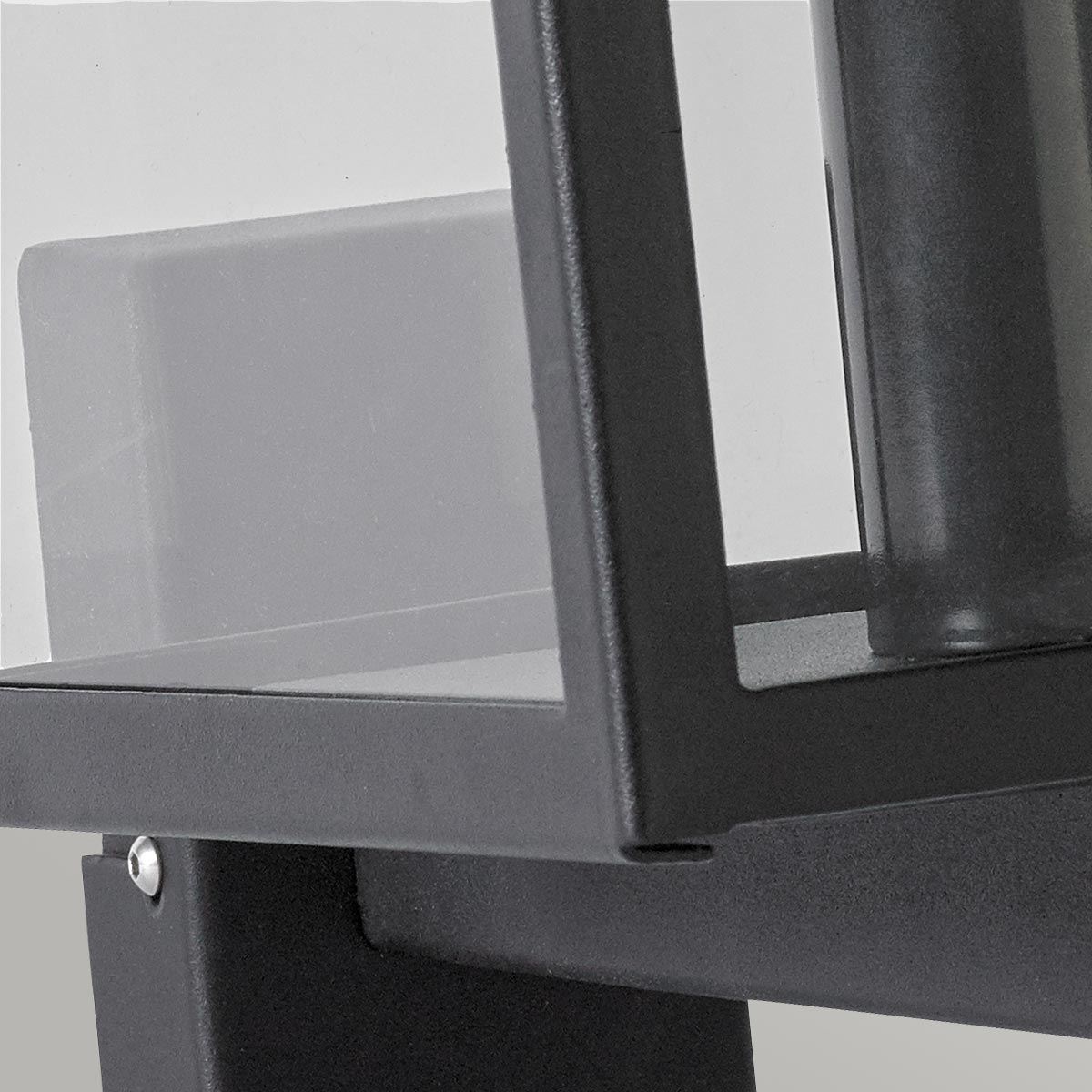 Norlys Lofoten 1 Light Wall Light with Arm LOFOTEN-WALL-BLK