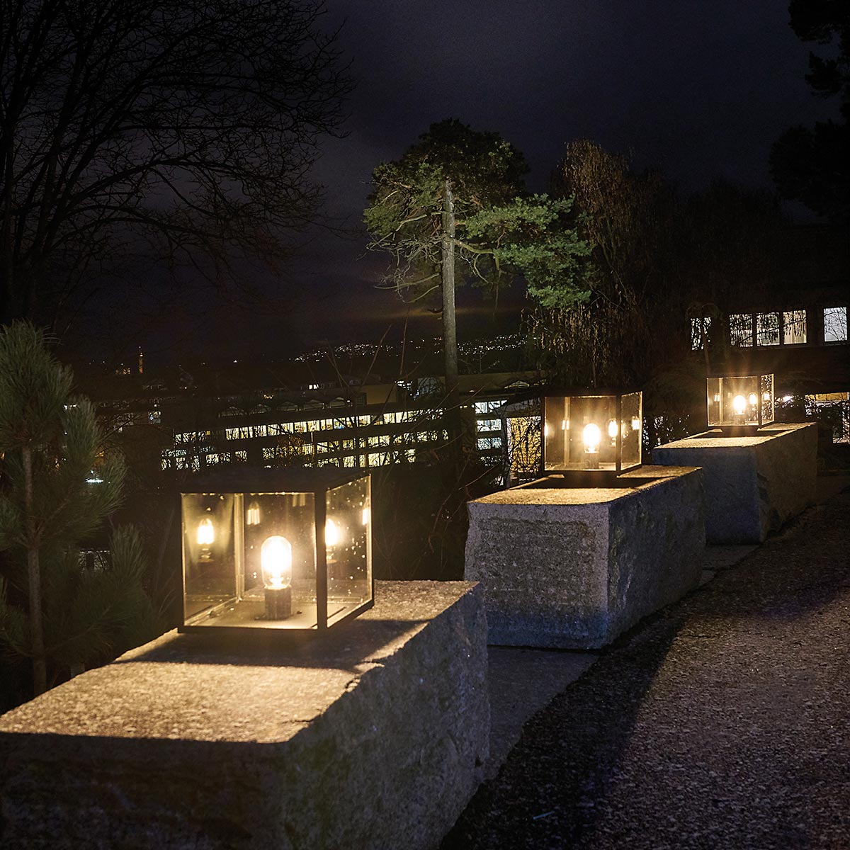 Norlys Lofoten 1 Light Pedestal LOFOTEN3-BLK