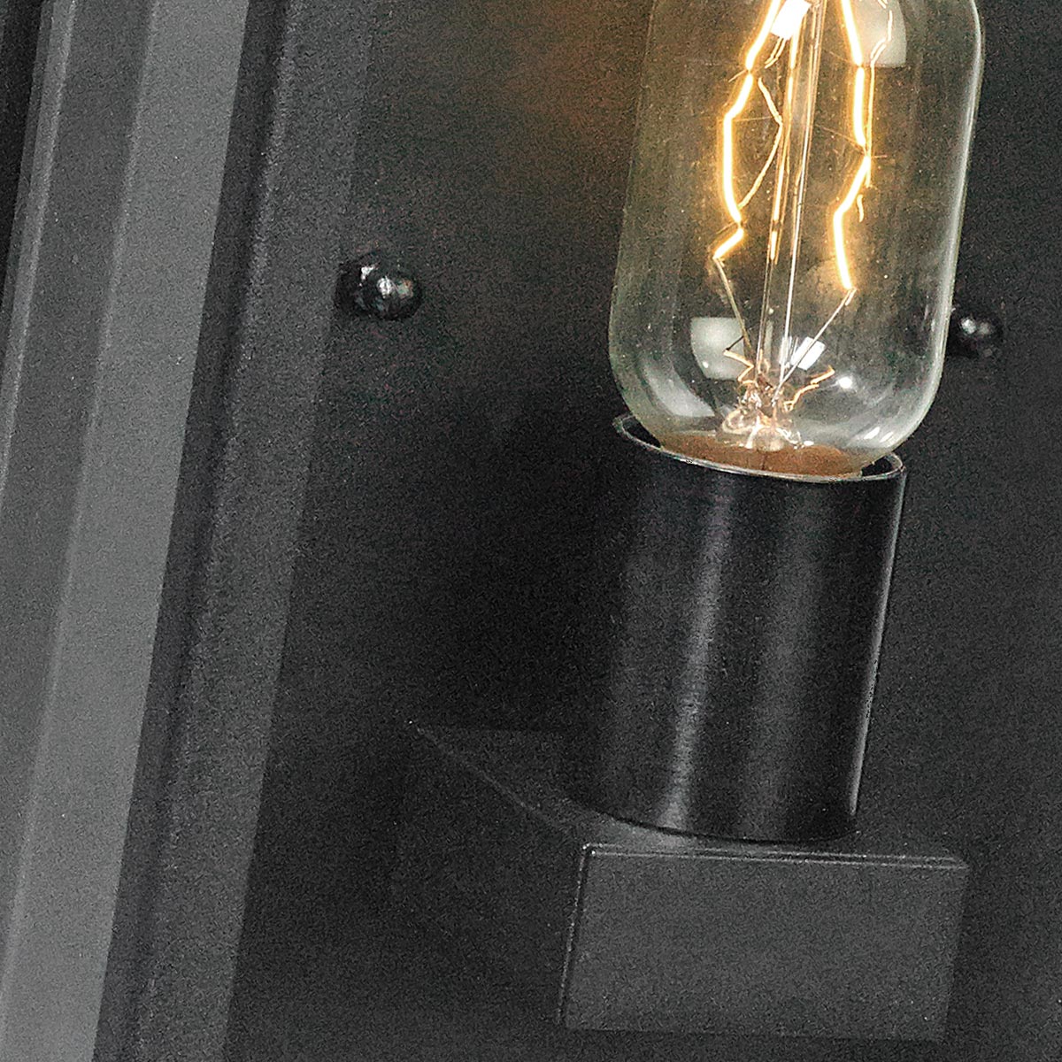 Norlys Lofoten 1 Light Half Lantern LOFOTEN7-BLK