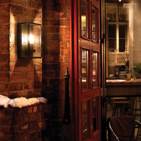 Norlys Lofoten 1 Light Half Lantern LOFOTEN7-BLK