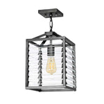 Elstead Lighting Pendant from the Louvre range. Louvre 1 Light Pendant Product Code = LOUVRE-1P