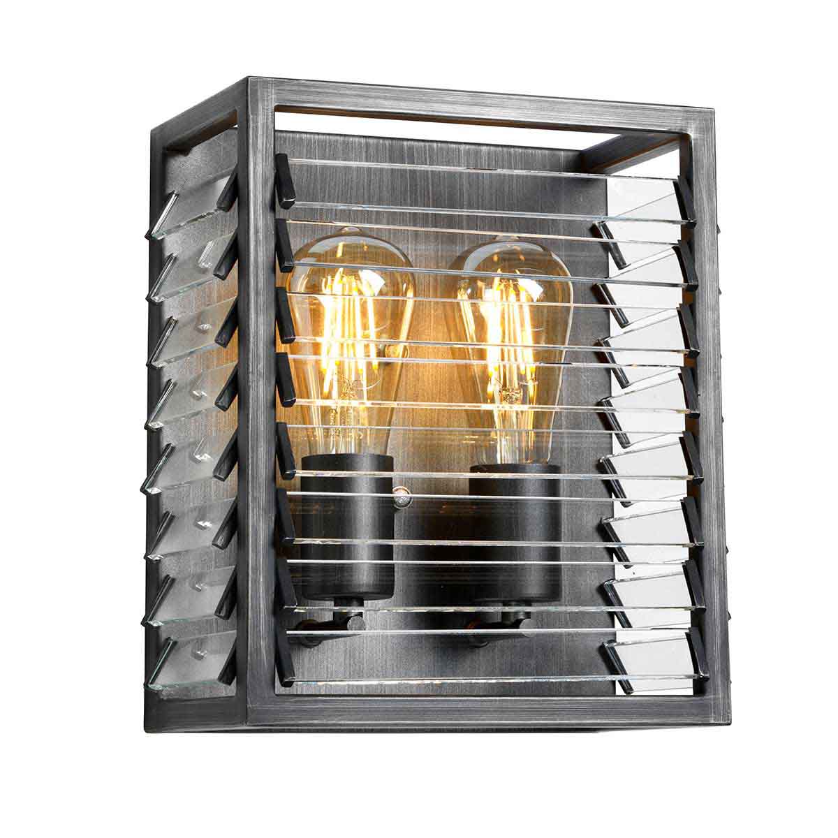 Elstead Lighting Wall Light from the Louvre range. Louvre 2 Light Pendant Product Code = LOUVRE2