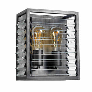 Elstead Lighting Wall Light from the Louvre range. Louvre 2 Light Pendant Product Code = LOUVRE2