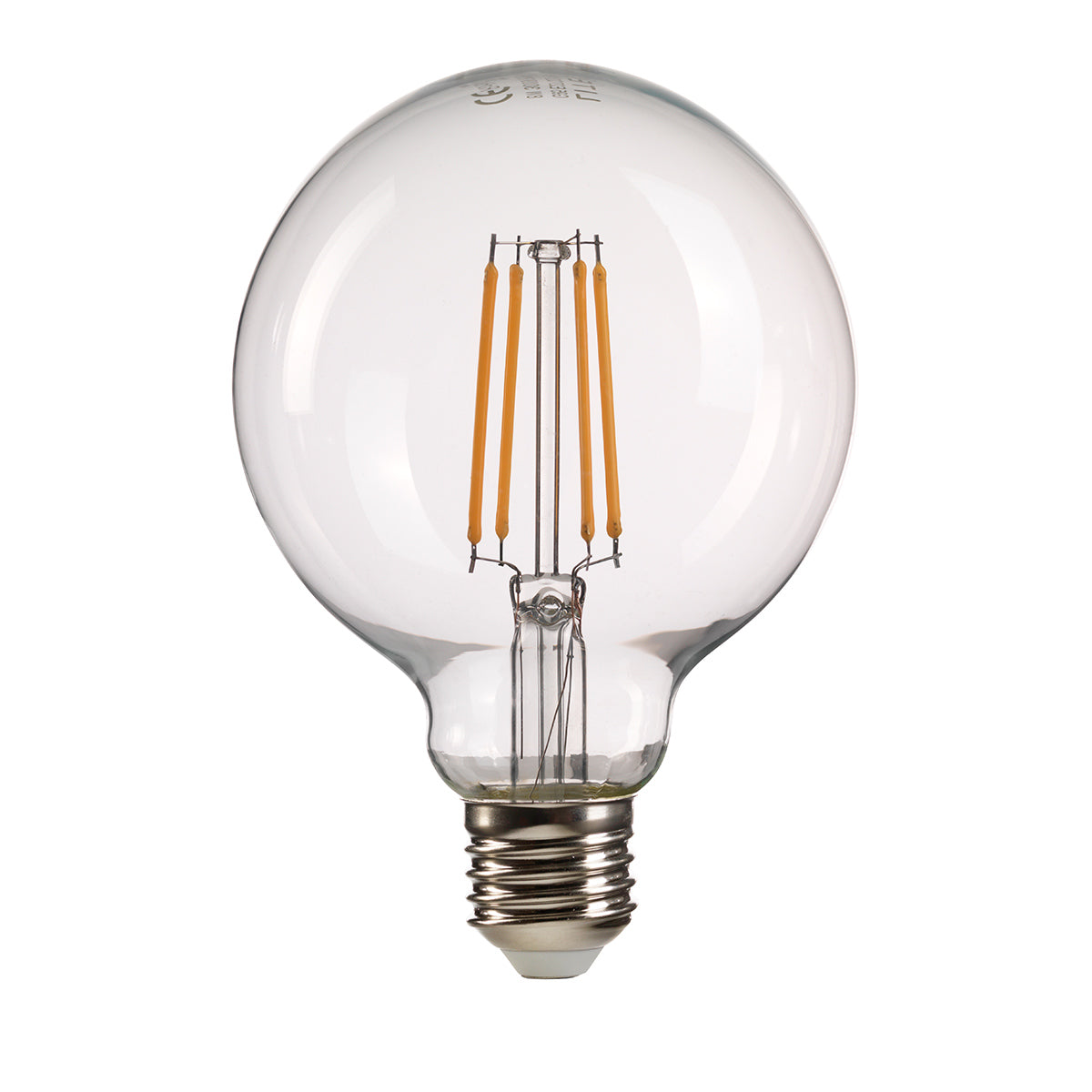 Elstead Lighting Large Clear Globe LED E27 Lamp LP-LED8W-E27-GLC