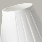 Elstead Lighting Clip Shades Pleated White Candle Shade – SKU LS162-WHT