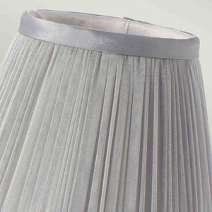 Elstead Lighting Clip Shade from the Clip Shades range. Clip Shades Pleated Grey Chiffon Candle Shade Product Code = LS200