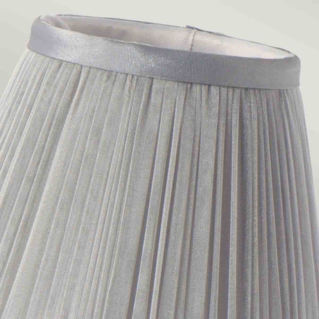 Elstead Lighting Clip Shade from the Clip Shades range. Clip Shades Pleated Grey Chiffon Candle Shade Product Code = LS200