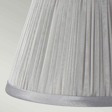Elstead Lighting Clip Shade from the Clip Shades range. Clip Shades Pleated Grey Chiffon Candle Shade Product Code = LS200