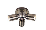 Magnalux Luxo 3 Light Spotlight Antique Brass Part Number - LUX03AB