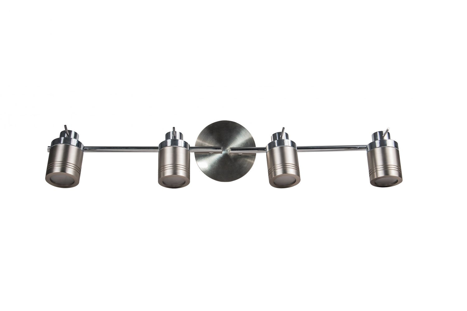 Magnalux Luxo 4 Light Spotlight Bar Satin Chrome Part Number - LUX04SC