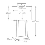 Elstead Lighting Table Lamp from the Magro range. Magro 1 Light Table Lamp – SKU MAGRO-TL