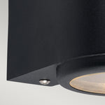 Norlys Mandal 1 Light Down Wall Light Black MANDAL-DN-BLK