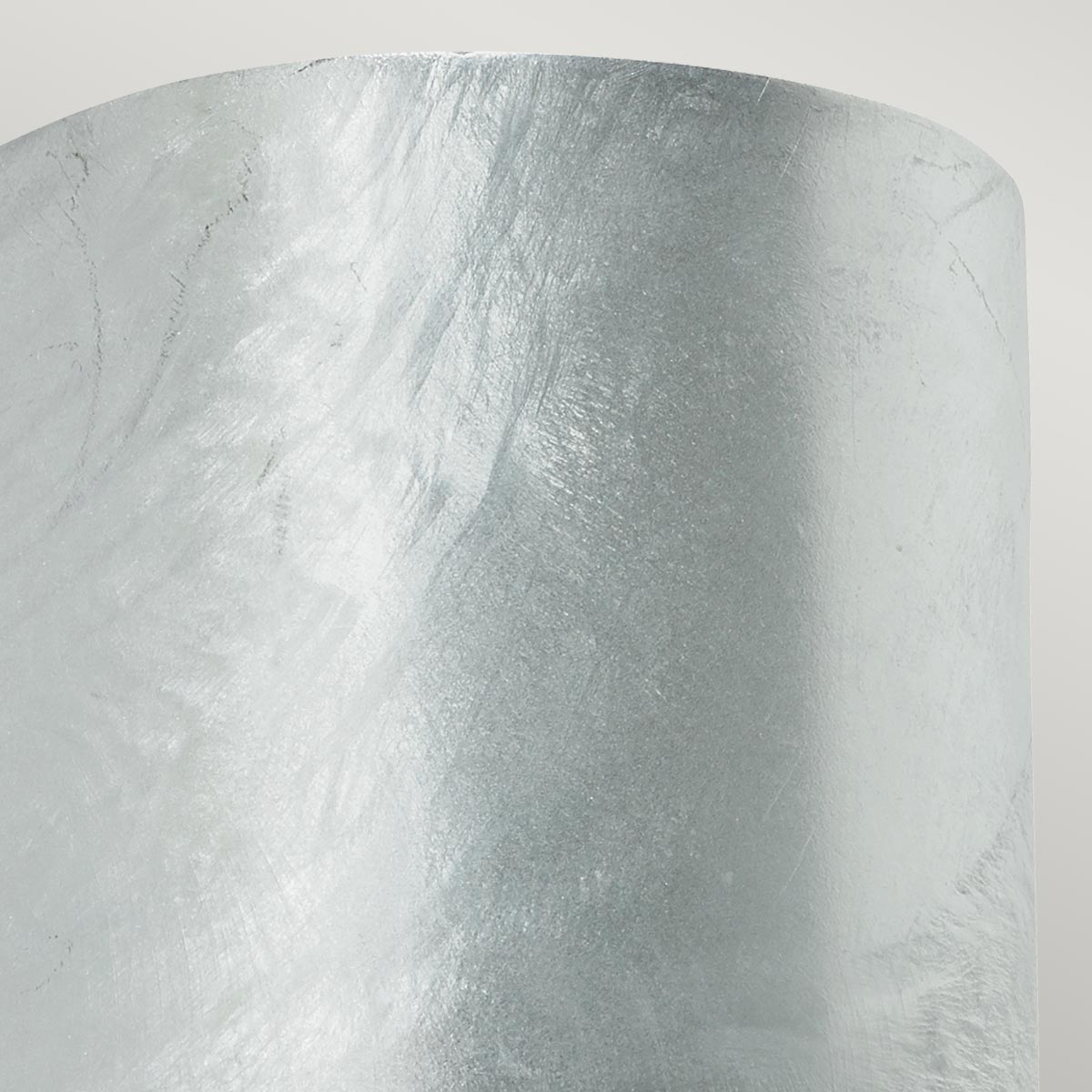 Norlys Mandal 1 Light Down Wall Light Galvanised MANDAL-DN-GAL