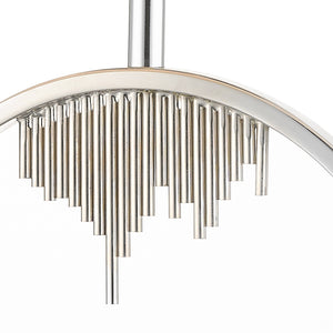 Magnalux Manhattan Polished Chrome and Crystal Table Lamp c/w Shade Part Number - MAN01CH