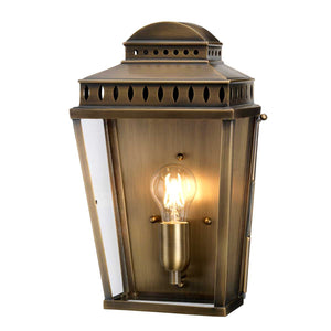 Elstead Lighting Outdoor Wall Light from the Mansion House range. Mansion House 1 Light Wall Lantern Product Code = MANSION-HOUSE-BR