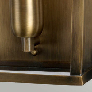 Elstead Lighting Outdoor Wall Light from the Mansion House range. Mansion House 1 Light Wall Lantern Product Code = MANSION-HOUSE-BR