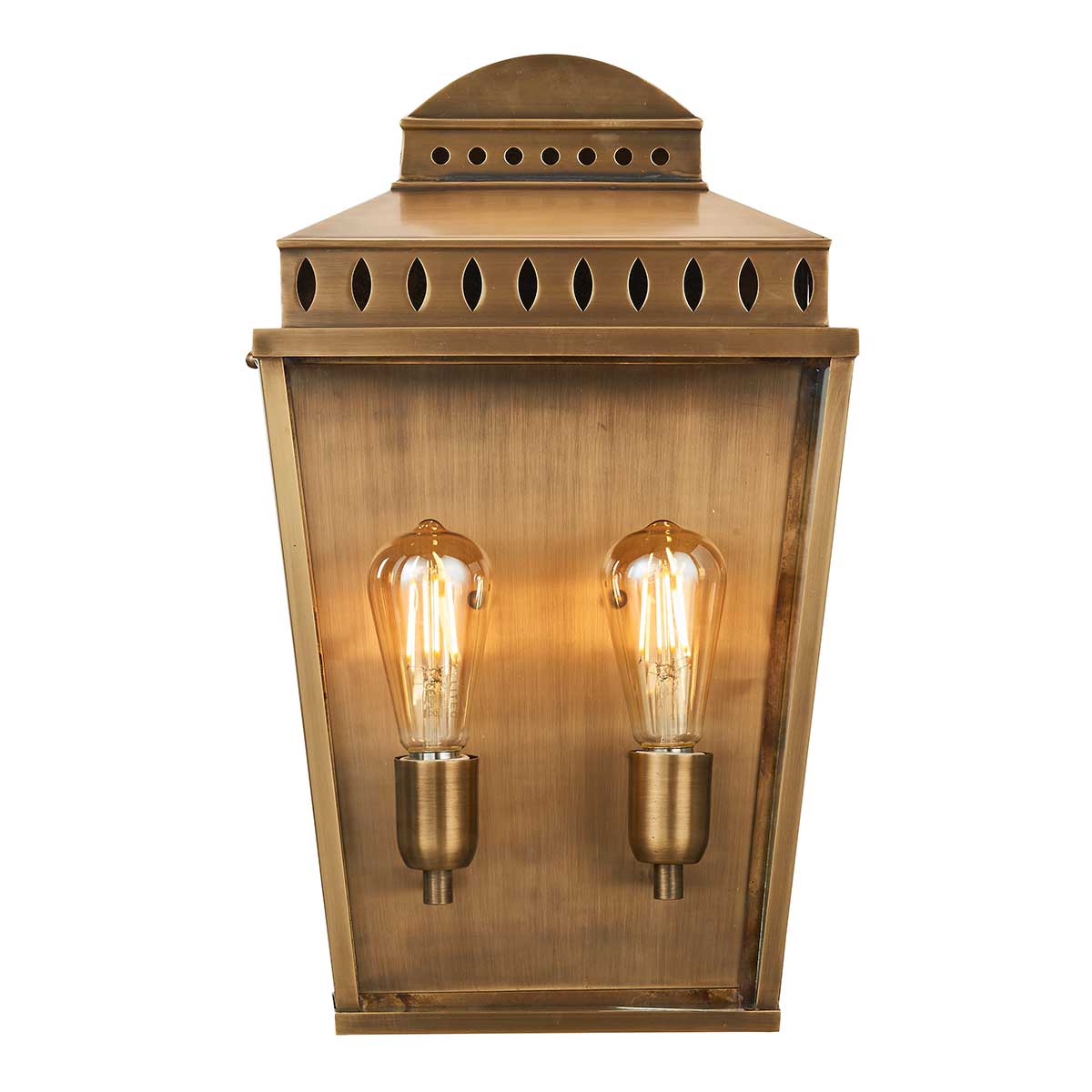 Elstead Lighting Outdoor Wall Light from the Mansion House range. Mansion House 1 Light Large Wall Lantern Product Code = MANSION-HOUSE-L-BR