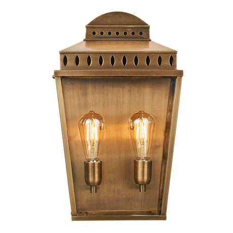 Elstead Lighting Outdoor Wall Light from the Mansion House range. Mansion House 1 Light Large Wall Lantern Product Code = MANSION-HOUSE-L-BR