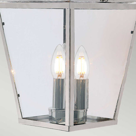 Elstead Lighting Outdoor Hanging from the Mansion House range. Mansion House 3 Light Chain Lantern Product Code = MANSION-HOUSE8-PN