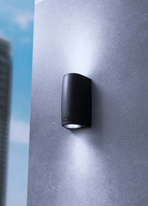 Magnalux Marta 90 Grey Frosted Single LED GU10 3.5W CCT Part Number - MARTA90/1LGY