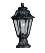 Magnalux Mikrolot/Anna Black Clear E27 Post Top Light Part Number - MIKROLOT/ANNA