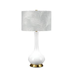 Elstead Lighting Table Lamp from the MILO range. Milo 1 Light Table Lamp Product Code = MILO-AB-TL-FDEB