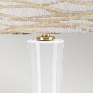Elstead Lighting Table Lamp from the MILO range. Milo 1 Light Table Lamp Product Code = MILO-AB-TL-LANT