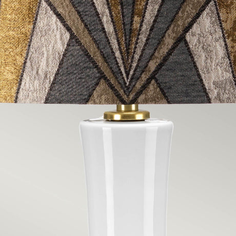 Elstead Lighting Table Lamp from the MILO range. Milo 1 Light Table Lamp Product Code = MILO-AB-TL-VOGPB