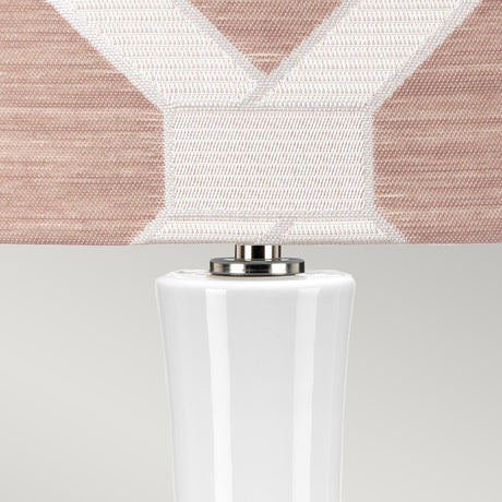 Elstead Lighting Table Lamp from the MILO range. Milo 1 Light Table Lamp Product Code = MILO-PN-TL-OVTH