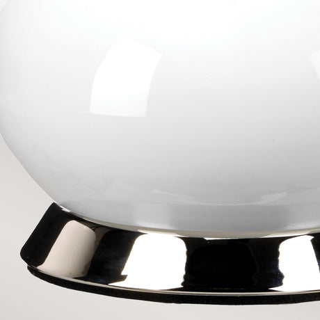 Elstead Lighting Table Lamp from the MILO range. Milo 1 Light Table Lamp Product Code = MILO-PN-TL-OVTH