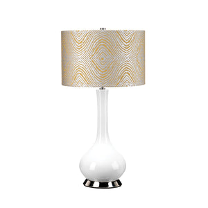 Elstead Lighting Table Lamp from the MILO range. Milo 1 Light Table Lamp Product Code = MILO-PN-TL-PSM