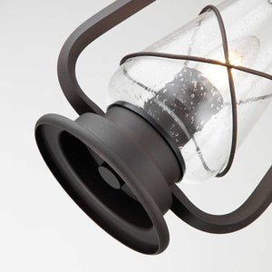 Elstead Lighting Outdoor Hanging from the Miners range. Miners 1 Light Chain Lantern Product Code = MINERS-CHN