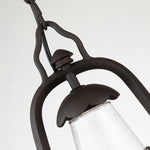 Elstead Lighting Outdoor Hanging from the Miners range. Miners 1 Light Chain Lantern Product Code = MINERS-CHN