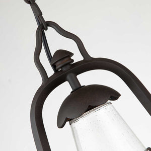 Elstead Lighting Outdoor Hanging from the Miners range. Miners 1 Light Chain Lantern Product Code = MINERS-CHN