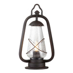 Elstead Lighting Pedestal Lantern from the Miners range. Miners 1 Light Pedestal Lantern – SKU MINERS-PED