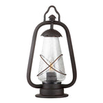 Elstead Lighting Pedestal Lantern from the Miners range. Miners 1 Light Pedestal Lantern – SKU MINERS-PED
