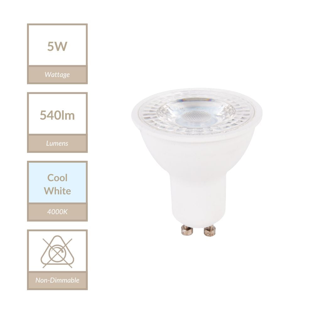 Magnalux ML5GU10/CW GU10 - Opal SMD GU10 MAGNALAMP